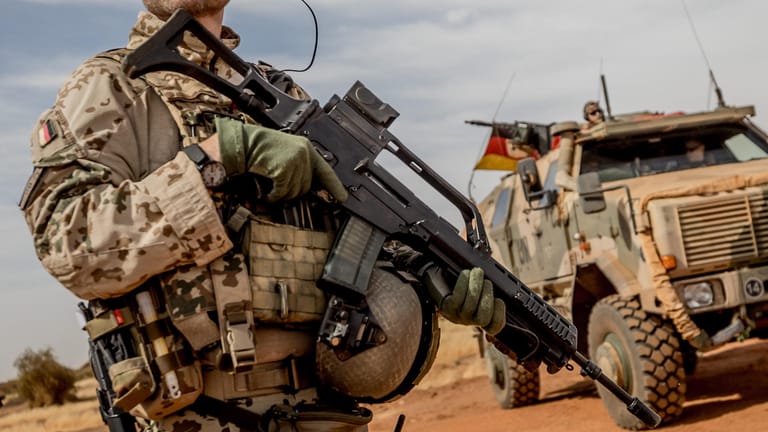 Bundeswehrsoldat in Mali: Bei einem schweren Anschlag gab es mehrere Verletzte.
