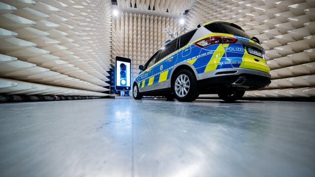 Vernetztes Fahren bei der Polizei Vernetztes Fahren bei der Polizei