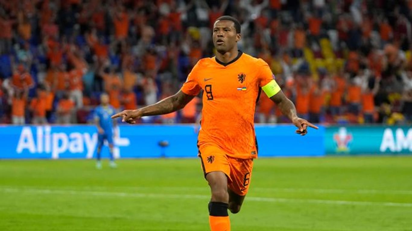 Wird eine Kapitänsbinde mit der Aufschrift "One Love" tragen: Georginio Wijnaldum.