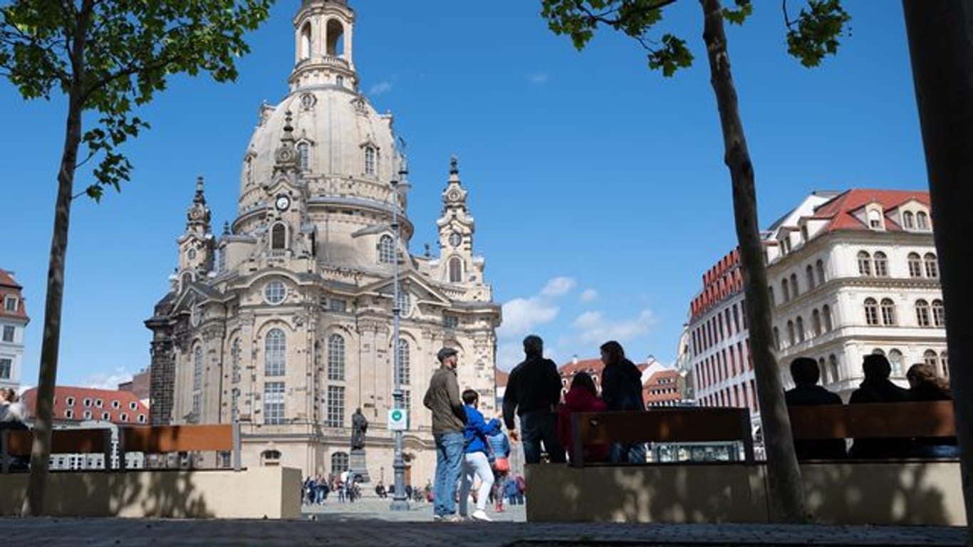 Neumarkt vor der Frauenkirche