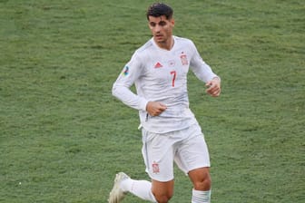 Sieht sich harter Kritik ausgesetzt: Spanien-Torjäger Alvaro Morata.