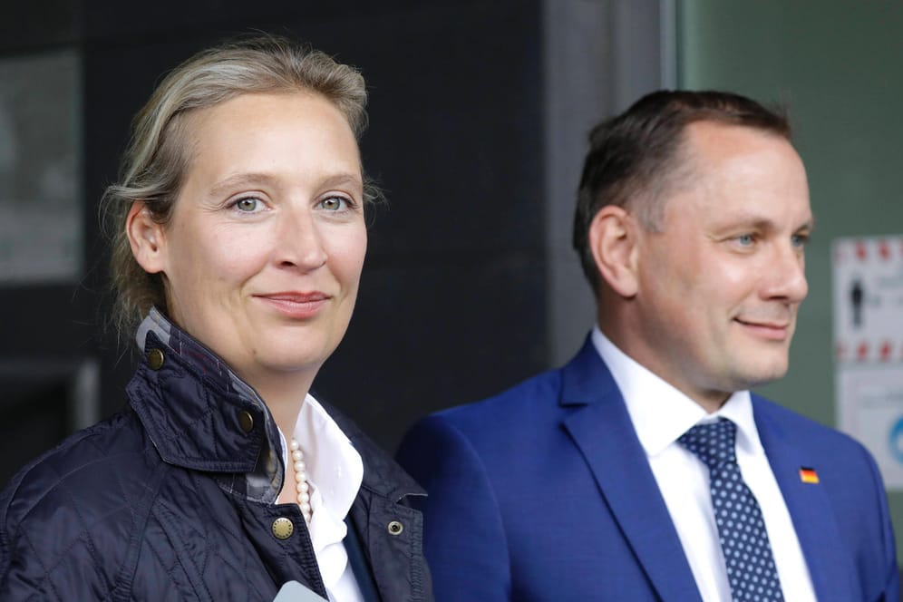 Alice Weidel und Tino Chrupalla: Sie sind die Spitzenkandidaten der AfD für die Bundestagswahl 2021.