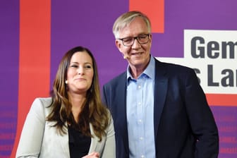 Janine Wissler und Dietmar Bartsch: Sie treten als Spitzenkandidaten für die Linke an.