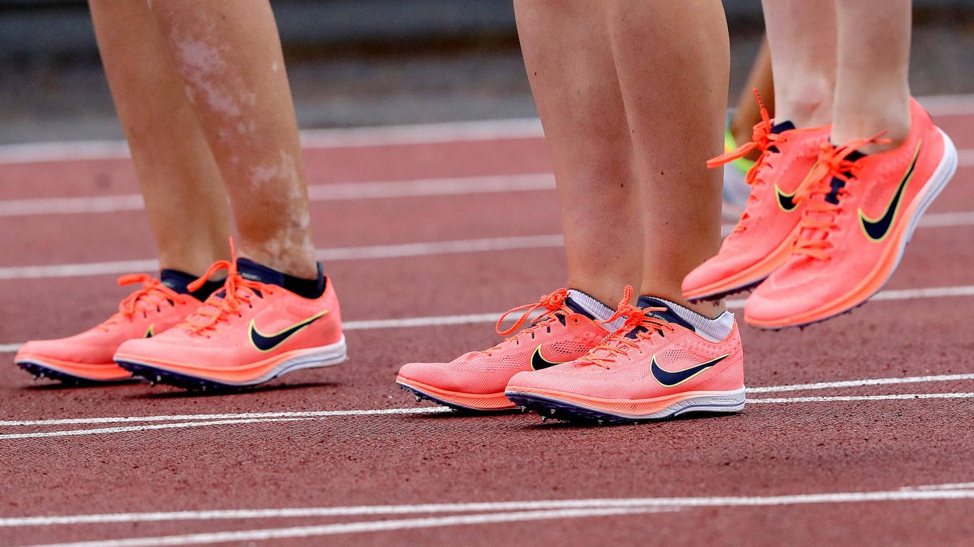 Der Sportschuhhersteller Nike (Symbolbild) hat den amerikanischen Börsenindex S&P500 beflügelt.