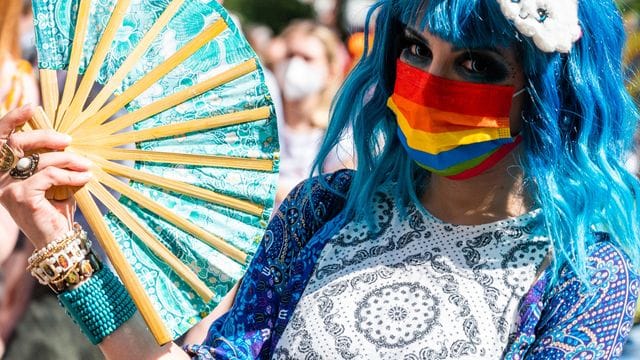 "CSD Berlin Pride" mit Sterndemo "CSD Berlin Pride" mit Sterndemo