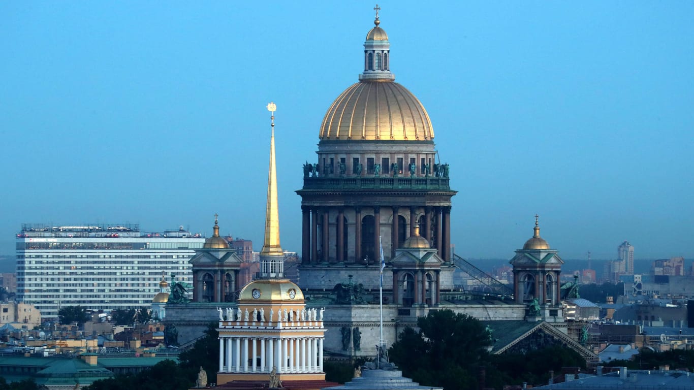 Die Isaakskathedrale in St. Petersburg: Ab 2023 macht die Formel 1 Halt nahe der russischen Metropole.