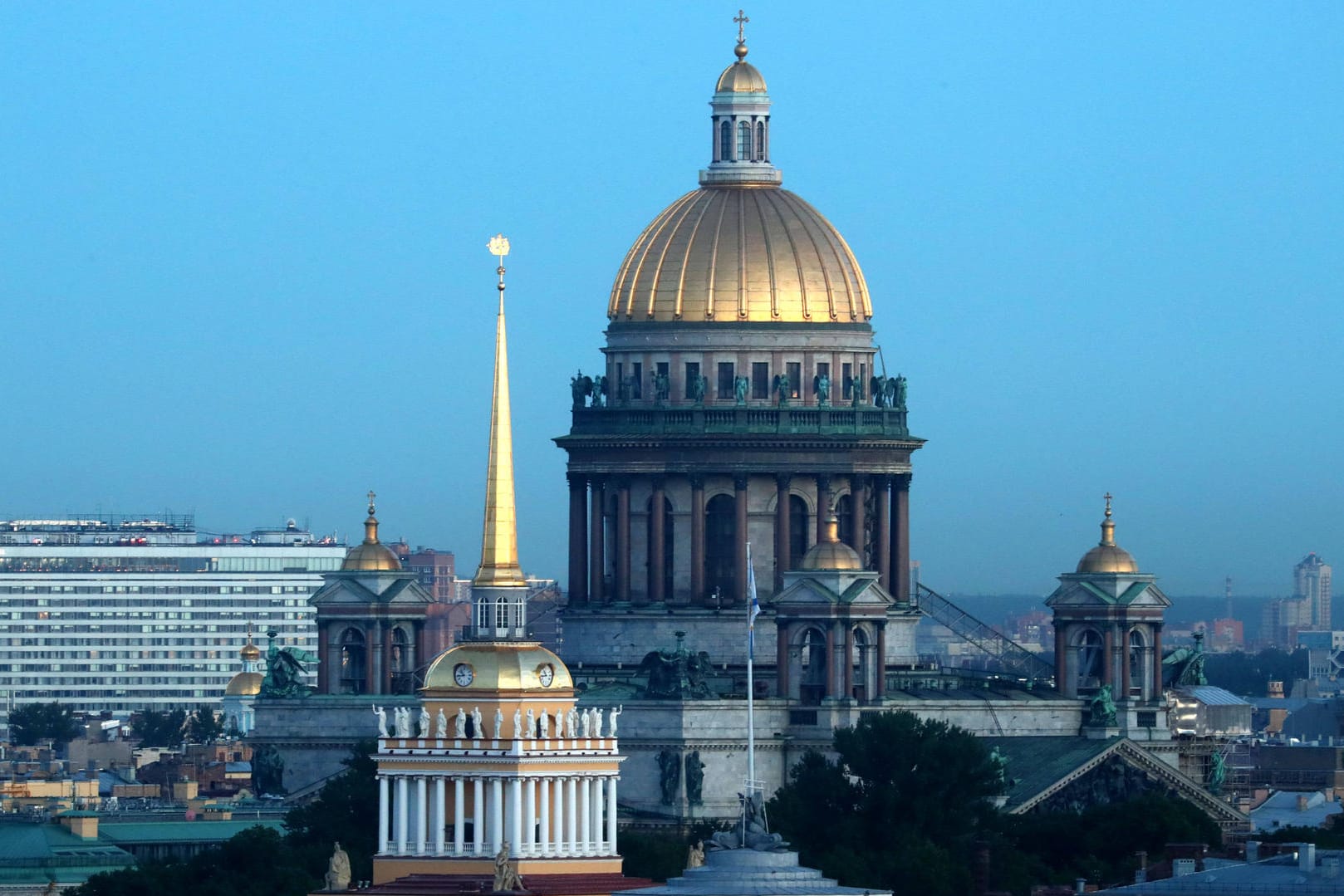 Die Isaakskathedrale in St. Petersburg: Ab 2023 macht die Formel 1 Halt nahe der russischen Metropole.