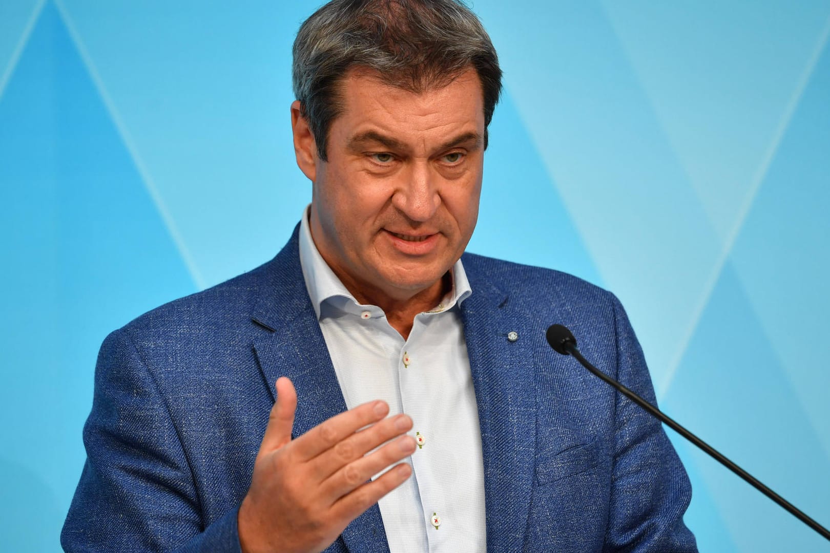 Bayerns Ministerpräsident Markus Söder (CSU): "Wir müssen jetzt die Voraussetzungen schaffen, damit die Schulen offen bleiben können."