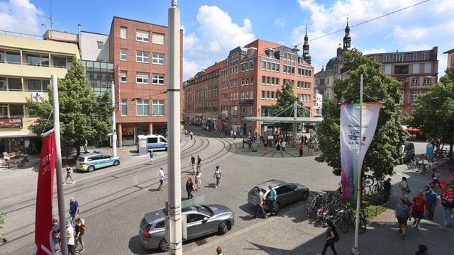 Messerattacke in Würzburger Innenstadt Messerattacke in Würzburger Innenstadt
