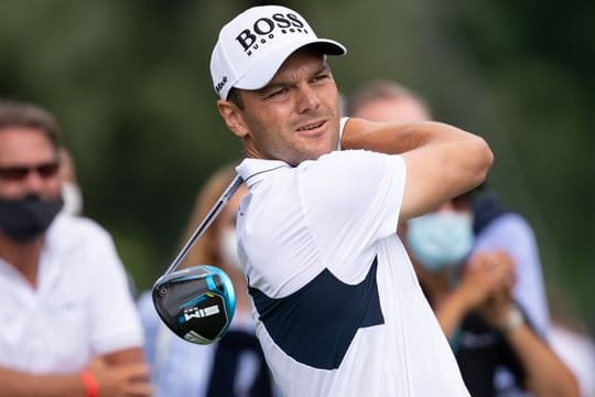 Rutschte in München leicht ab: Golfprofi Martin Kaymer.