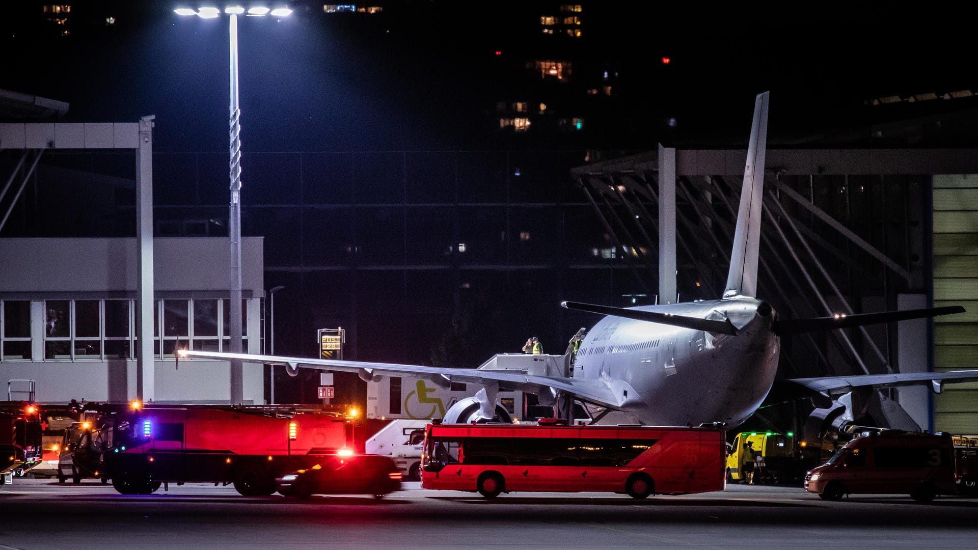 Ein Airbus 310 der Luftwaffe holte weitere Soldaten nach Deutschland