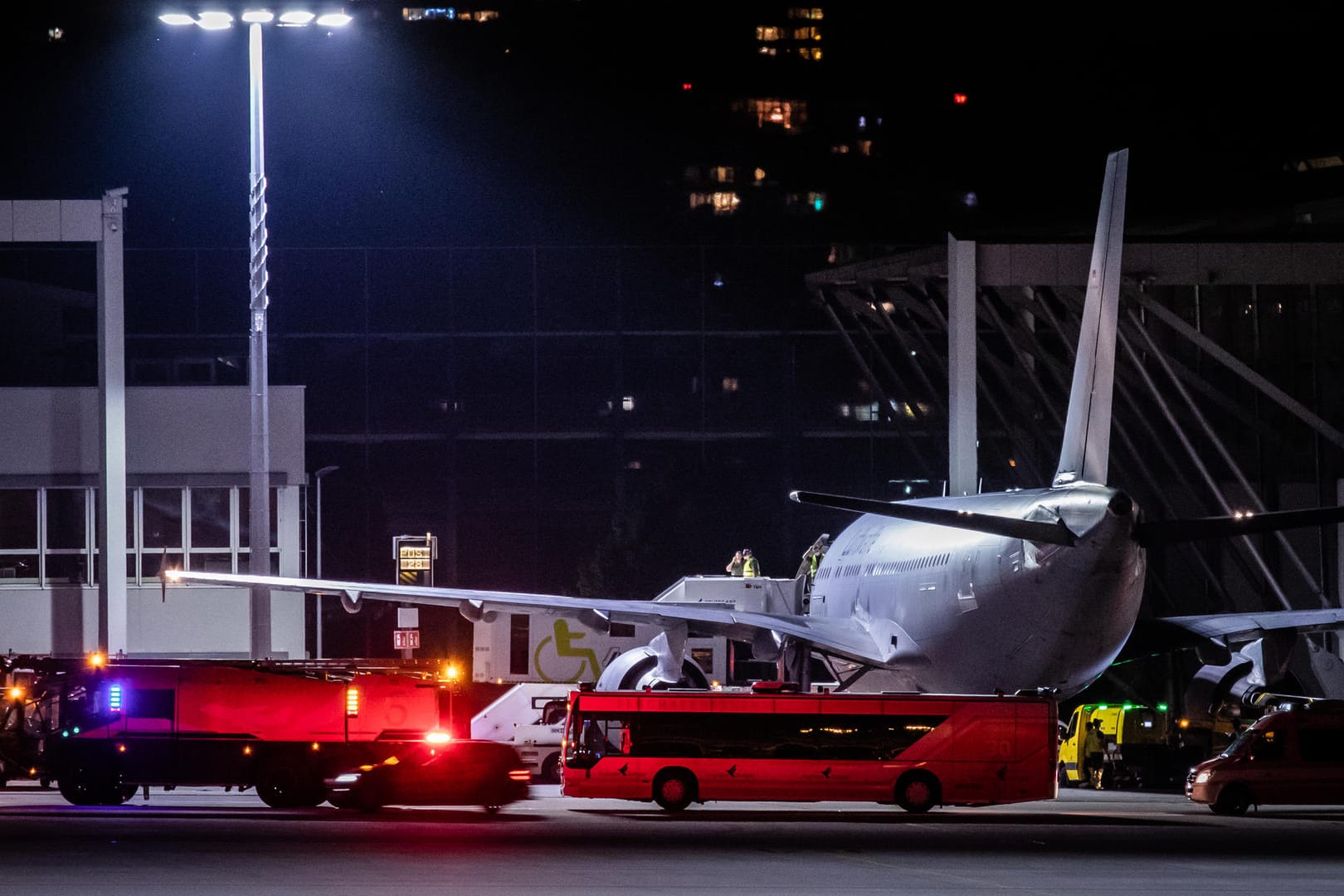 Ein Airbus 310 der Luftwaffe holte weitere Soldaten nach Deutschland