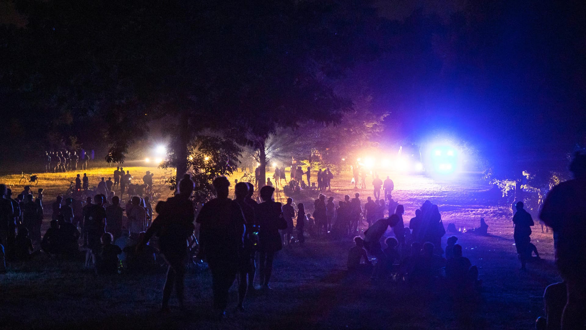 Menschen feiern im Volkspark Hasenheide (Archivbild): Immer wieder kommt es hier zu größeren Partys. Menschen feiern im Volkspark Hasenheide (Archivbild): Immer wieder kommt es hier zu größeren Partys.
