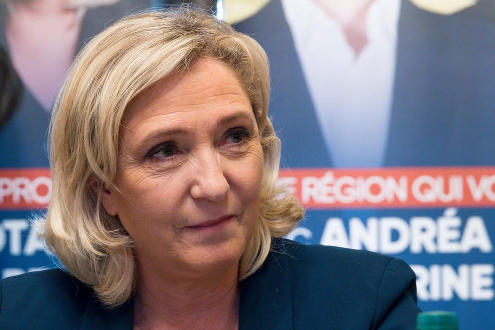 Marine Le Pen: Die Regionalwahlen gelten als Stimmungstest für die Präsidentschaftswahlen 2022.