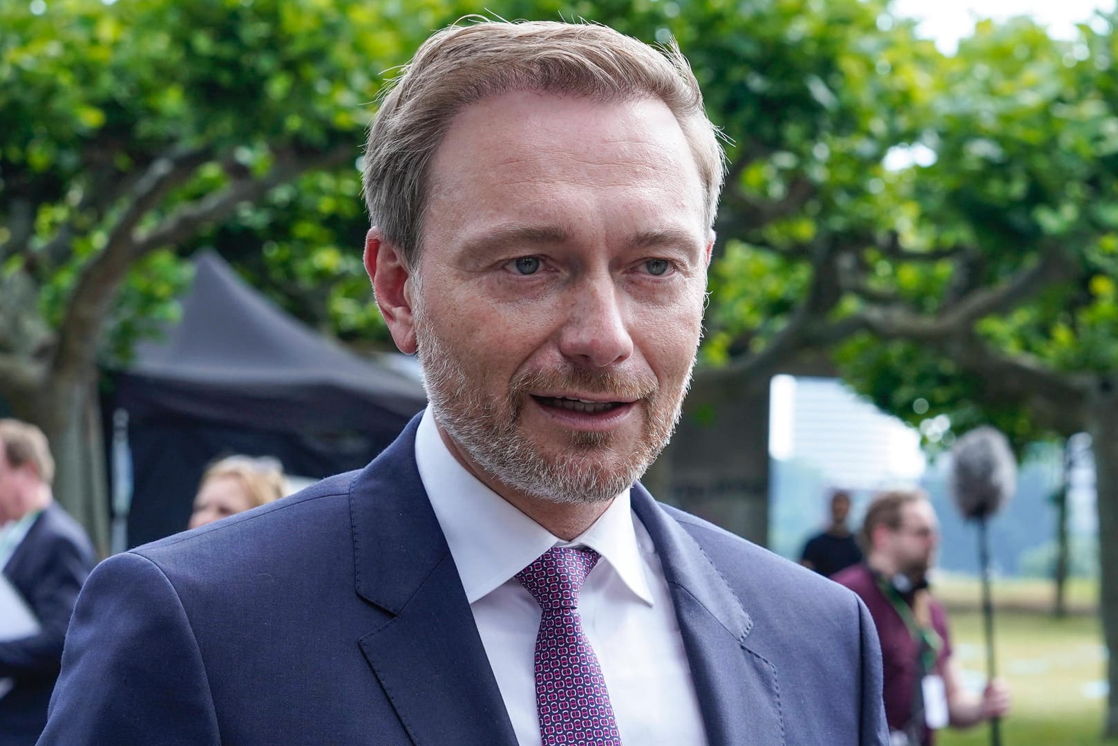 Christian Lindner: Der FDP-Parteichef hat eine Bedingung für eine mögliche Jamaika-Koalition genannt.