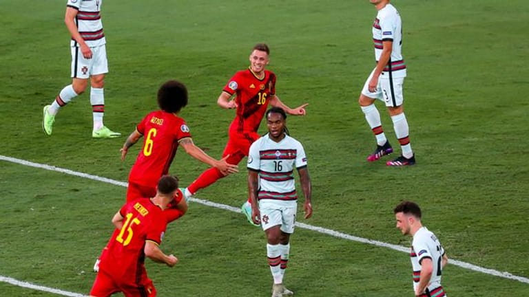 Die Belgier setzten sich im EM-Achtelfinale gegen Portugal durch.