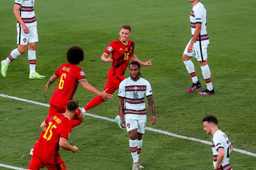 Die Belgier setzten sich im EM-Achtelfinale gegen Portugal durch.