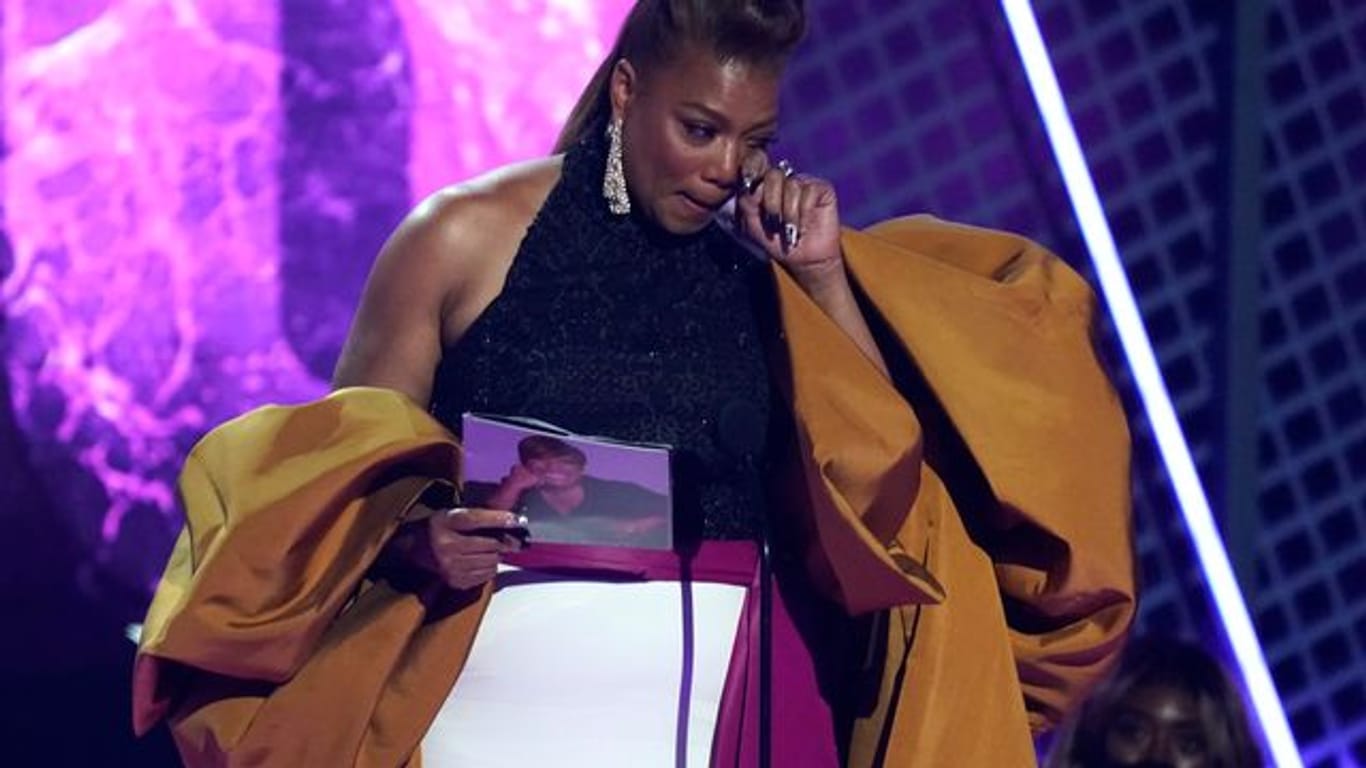 Queen Latifah kämpfte bei den BET Awards mit den Tränen.