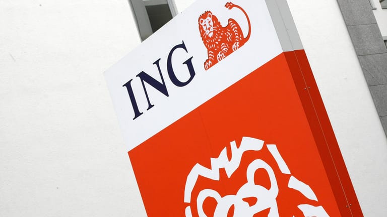 Logo der ING (Symbolbild): Die Direktbank erhebt künftig Strafzinsen ab dem ersten Euro, der über den Freibetrag von 50.000 Euro reicht.