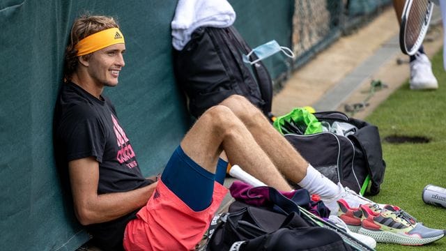Ist bereit für Wimbledon: Alexander Zverev.
