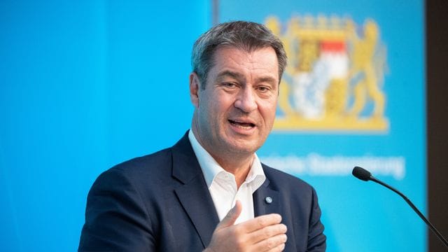 Markus Söder spricht