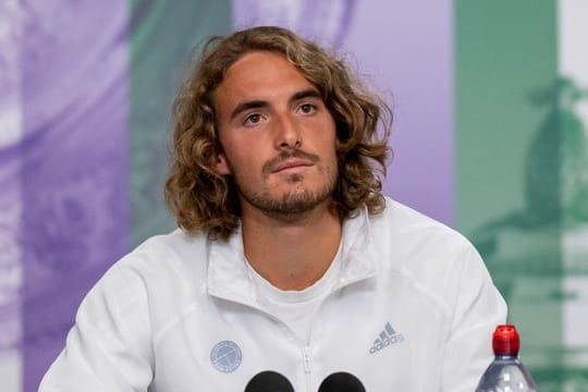 Bereits in der ersten Runde in Wimbledon ausgeschieden: Stefanos Tsitsipas.