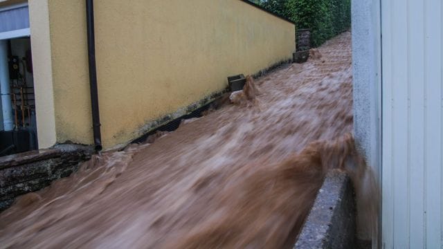 Unwetter in Baden-Württemberg