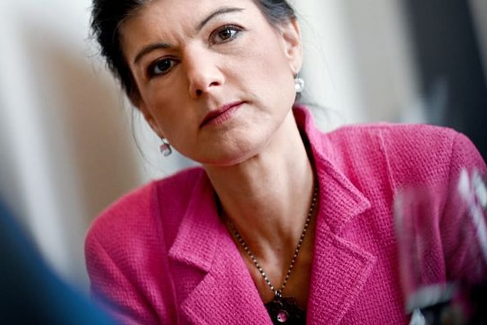 Sahra Wagenknecht (Die Linke): Der NRW-Landesverband hatte erklärt, er stehe hinter Wagenknecht.