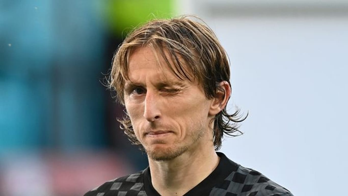Hat seine Teilnahme an der Weltmeisterschaft 2022 in Katar offengelassen: Luka Modric.