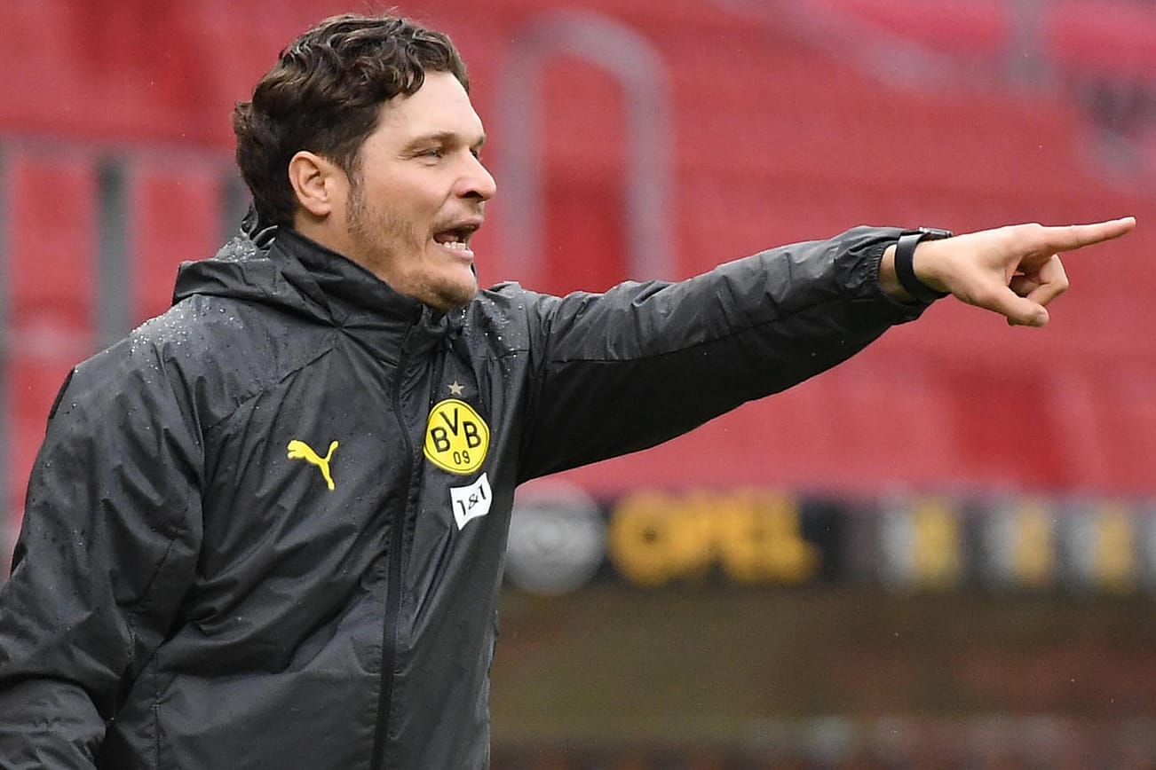 Edin Terzic: Der Fußballtrainer führte den BVB zum Pokalsieg.