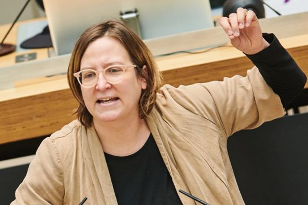 Berlins Grünen-Fraktionschefin Silke Gebel