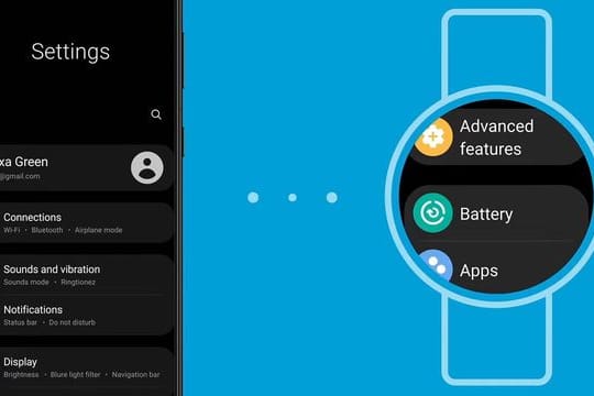 Tschüss Tizen, hallo Wear OS: So soll es bald auf den runden Displays von Samsungs Smartwatches aussehen.