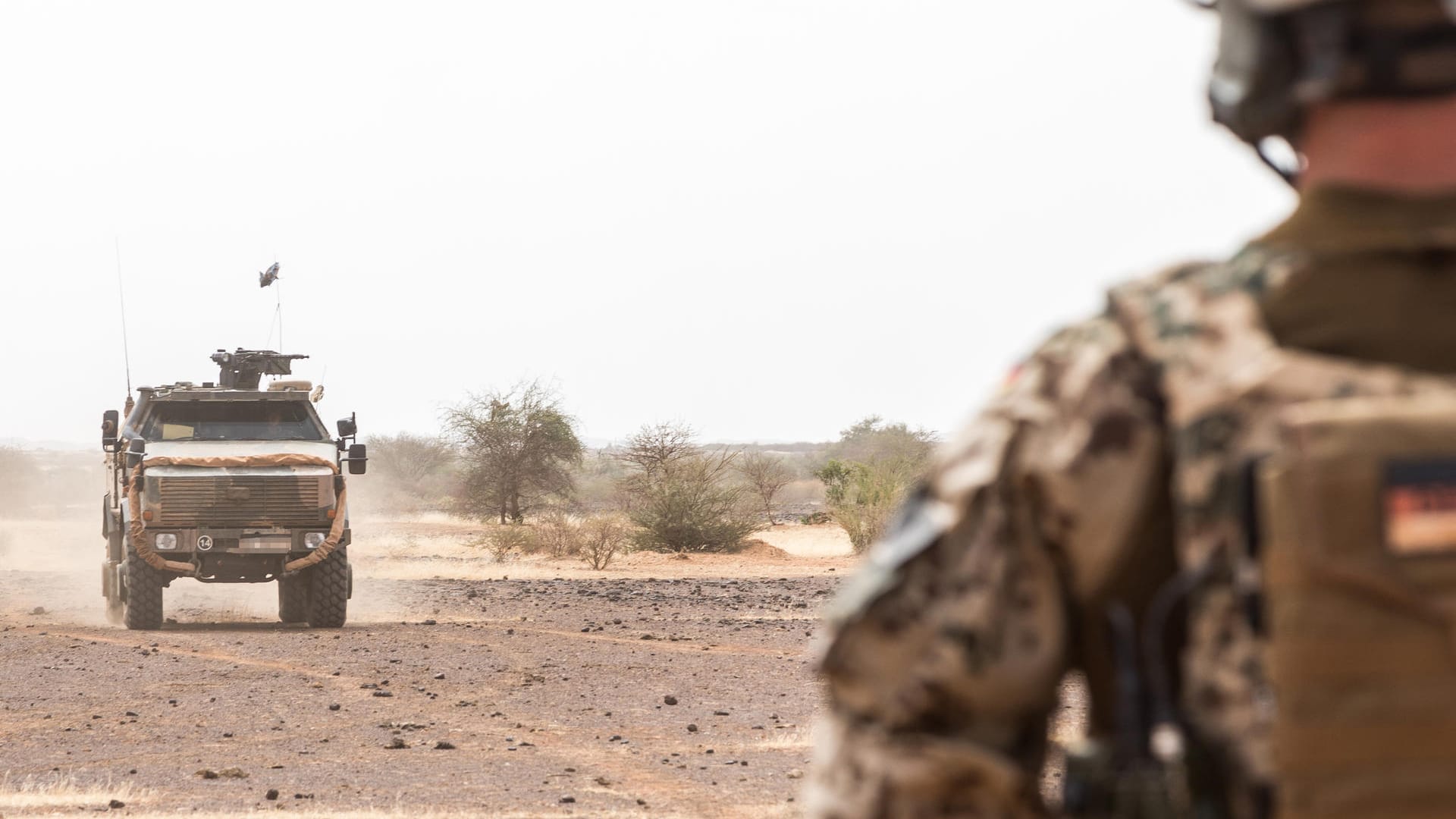 Bundeswehr in Mali (Archivbild): Für die UN-Mission MINUSMA sind deutsche Soldaten bei Gao im Einsatz.