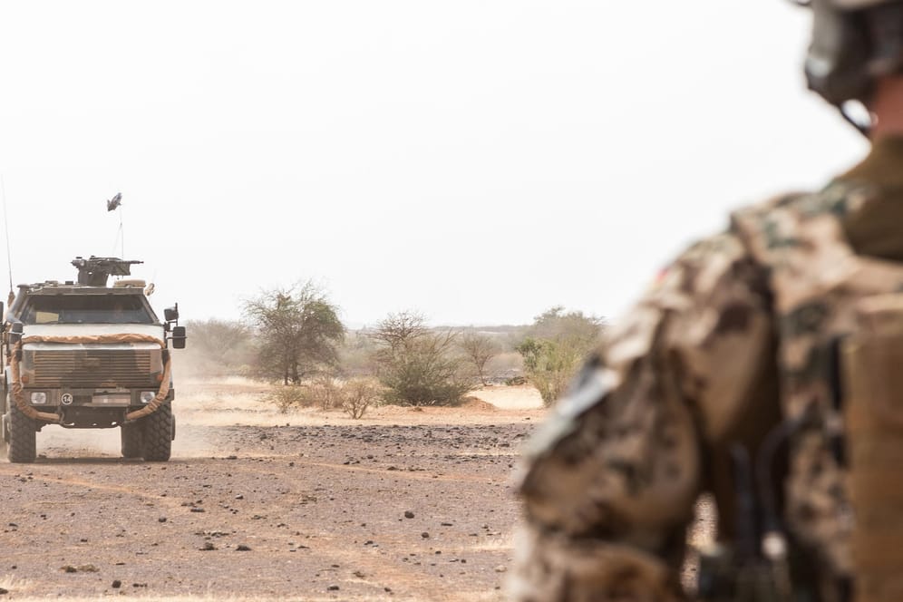 Bundeswehr in Mali (Archivbild): Für die UN-Mission MINUSMA sind deutsche Soldaten bei Gao im Einsatz.