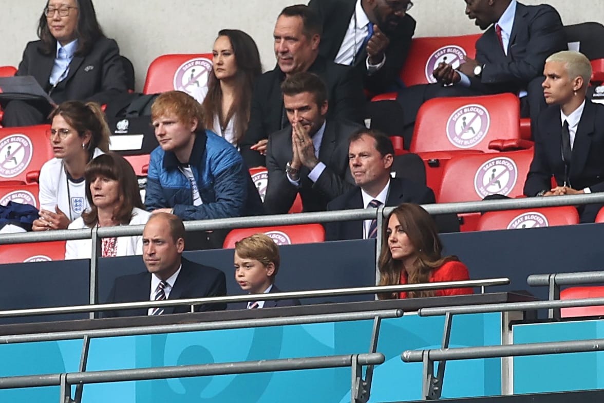 England gegen Deutschland: Auch die Promis schauten begeistert zu.