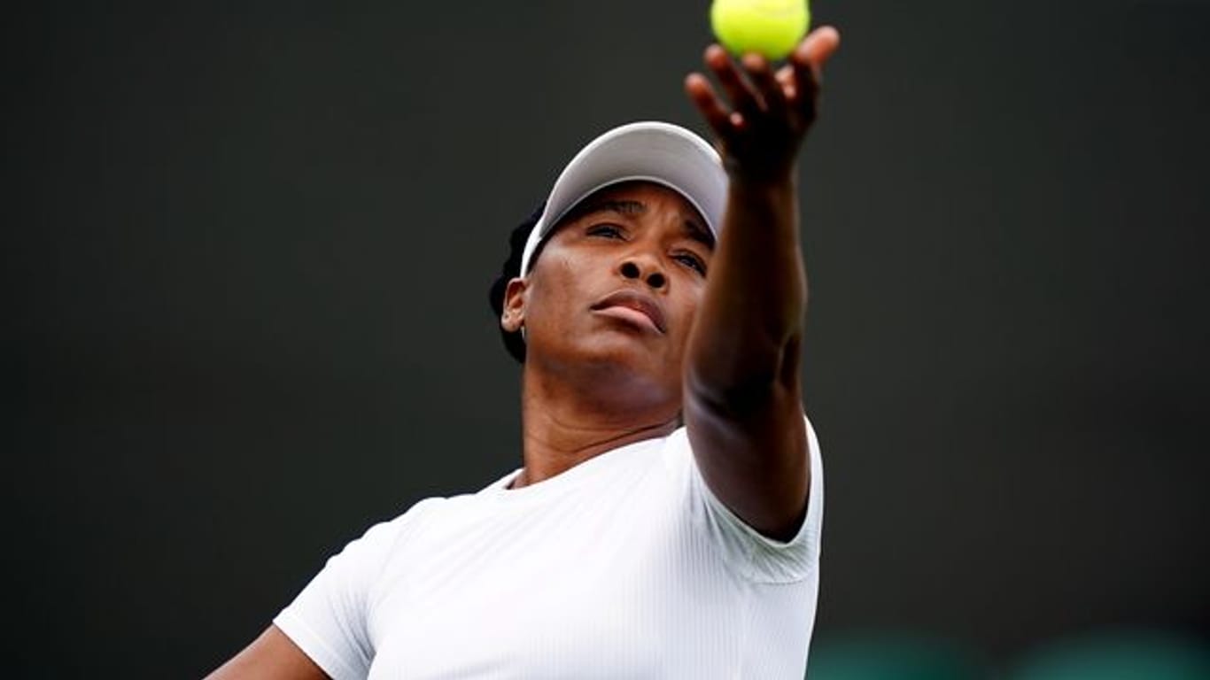 Musste in der ersten Runde in Wimbledon verletzt aufgeben: Venus Williams.