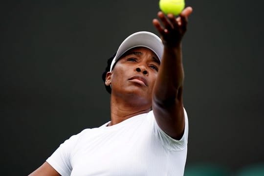 Musste in der ersten Runde in Wimbledon verletzt aufgeben: Venus Williams.