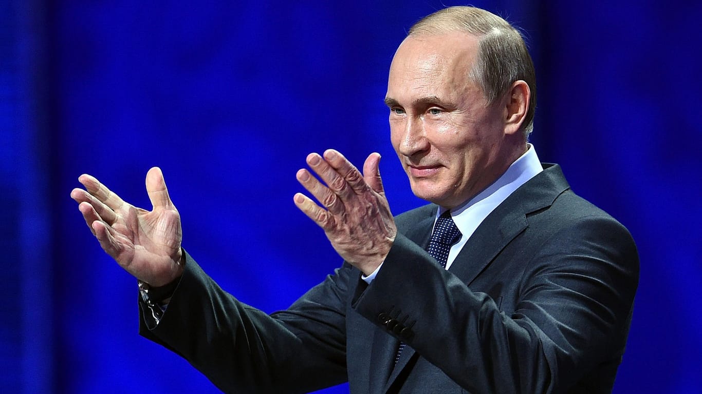 Wladimir Putin: Der russische Präsident beherrscht die Kunst der Inszenierung.