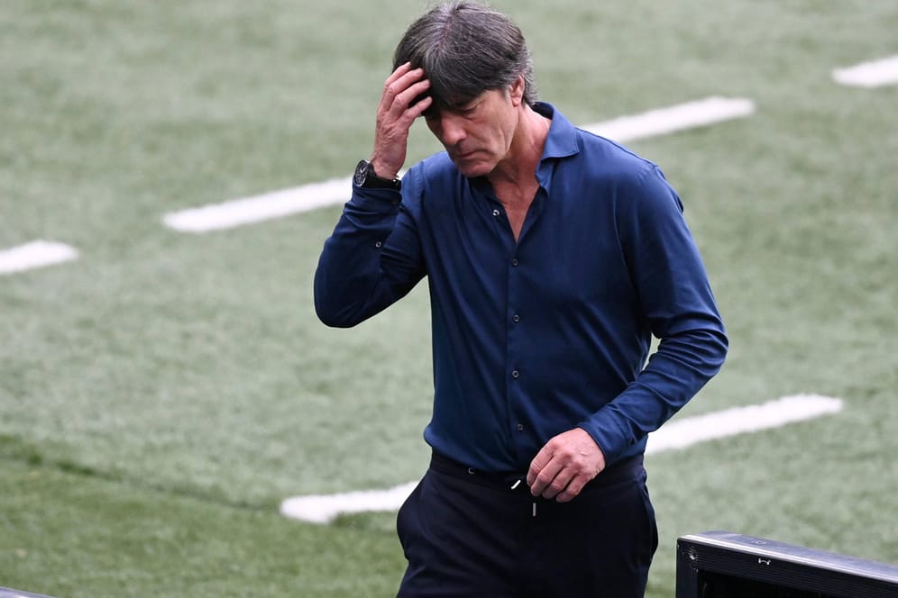 Bundestrainer Löw: Dramatischer Abgang nach der Partie gegen England.
