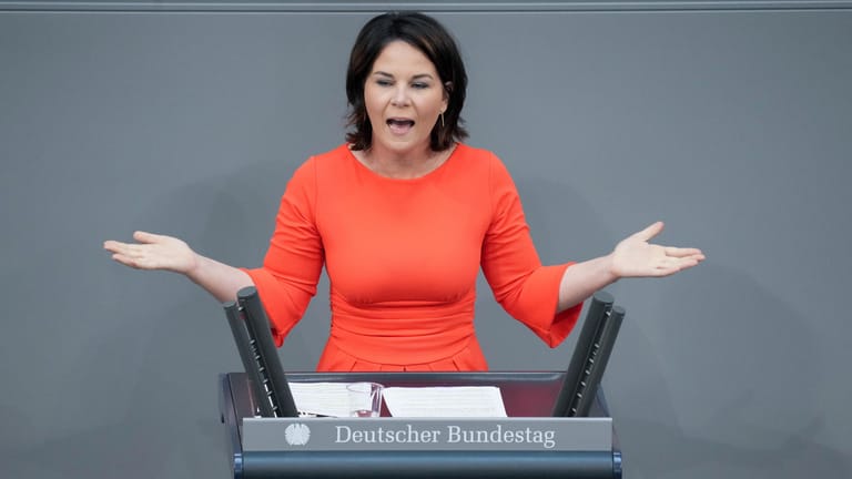 Annalena Baerbock: Die Kanzlerkandidatin der Grünen steht wegen Plagiatsvorwürfen in der Kritik.