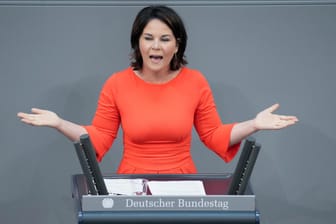 Annalena Baerbock: Die Kanzlerkandidatin der Grünen steht wegen Plagiatsvorwürfen in der Kritik.