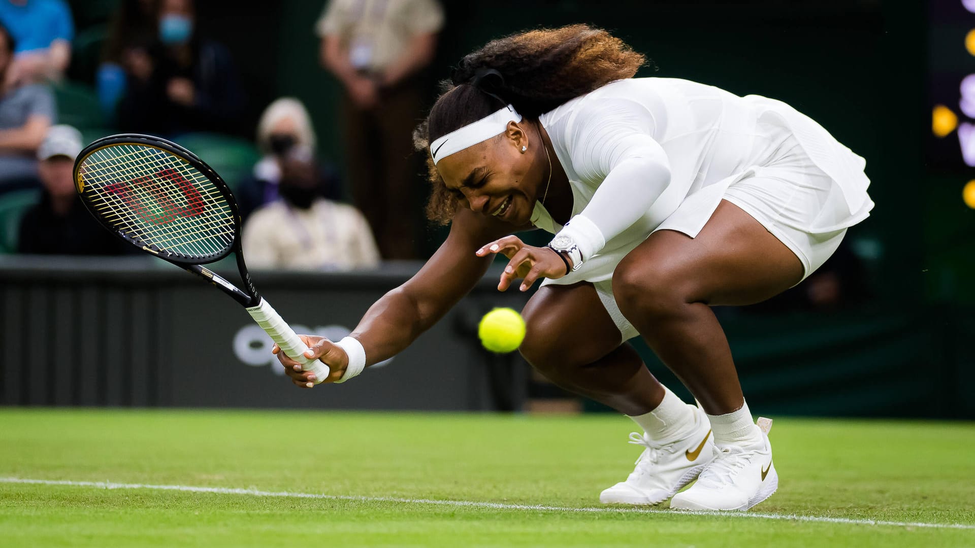 Serena Williams: Die US-Amerikanerin kann bei Wimbledon nicht weitermachen.