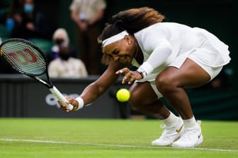 Serena Williams: Die US-Amerikanerin kann bei Wimbledon nicht weitermachen.