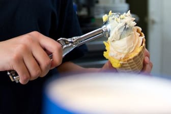 Die Eisdiele ist ein beliebter Ort für Ferienjobs.