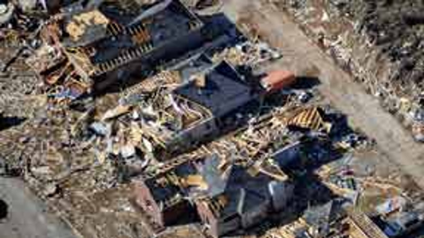 Im US-Bundesstaat Alabama hat ein Tornado ganze Straßenzüge zerstört