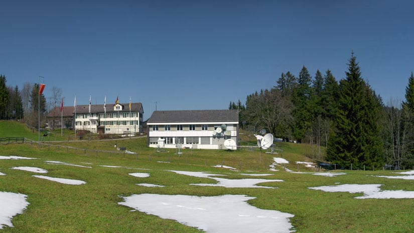 Der Firmensitz von Meteomedia in der Schweiz