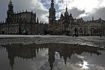 Tauwetter in Dresden
