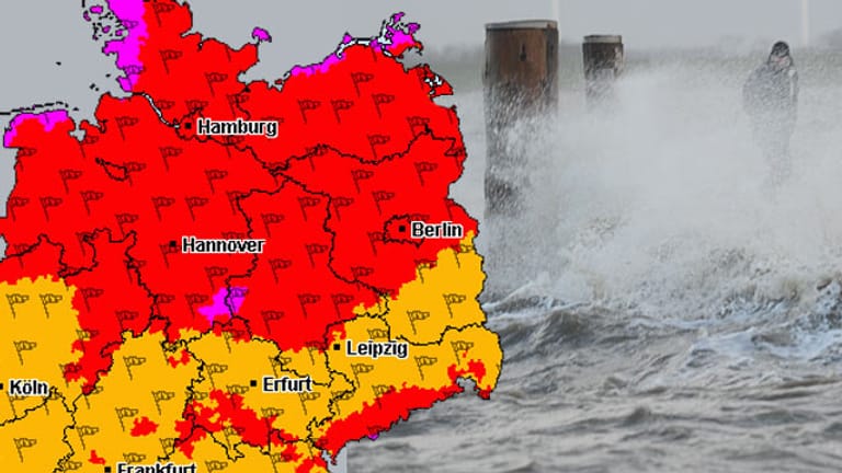 Orkan "Xaver" Kommt: Unwetterwarnung Für Norddeutschland