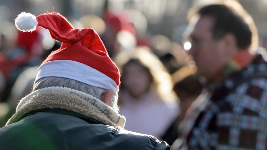 Die fast frühlingshaften Temperaturen laden an den Weihnachtstagen zu einem Spaziergang ein.