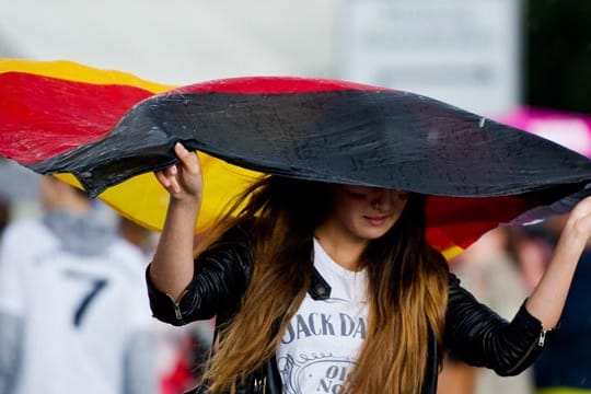 Wetter: Public Viewing fällt vielerorts ins Wasser